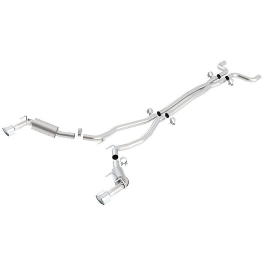 Borla 2010 Camaro 6.2L V8 S Type Catback Exhaust (does not work w/ factory ground affects package - Borla Catback