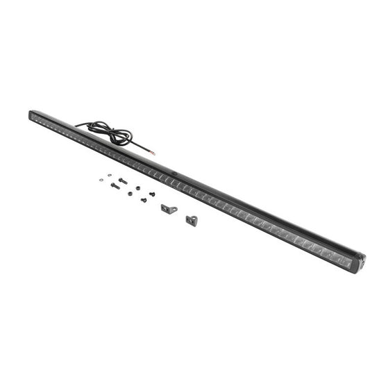 Hella Universal Black Magic 50in Thin Light Bar - Driving Beam Hella Fog Lights