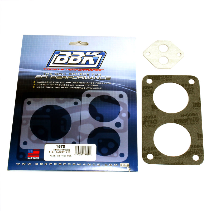 BBK 87-96 Ford F Series Truck Twin 56mm Throttle Body Gasket Kit