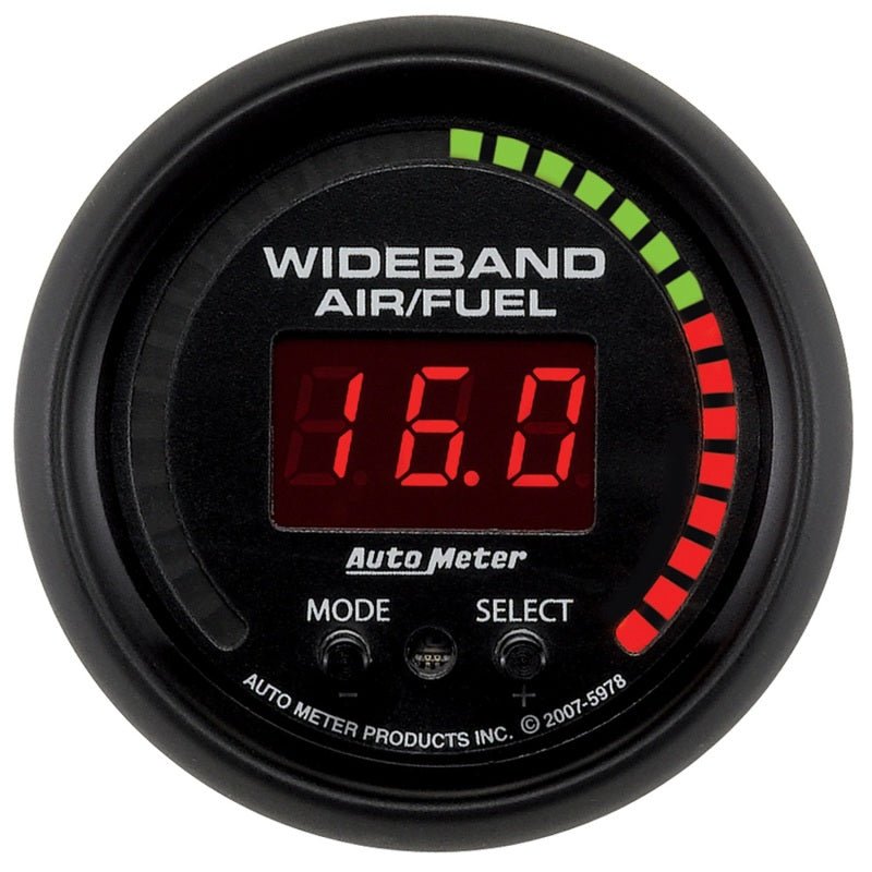 Autometer ES Digital 52mm Wideband Air/Fuel Kit AutoMeter Gauges