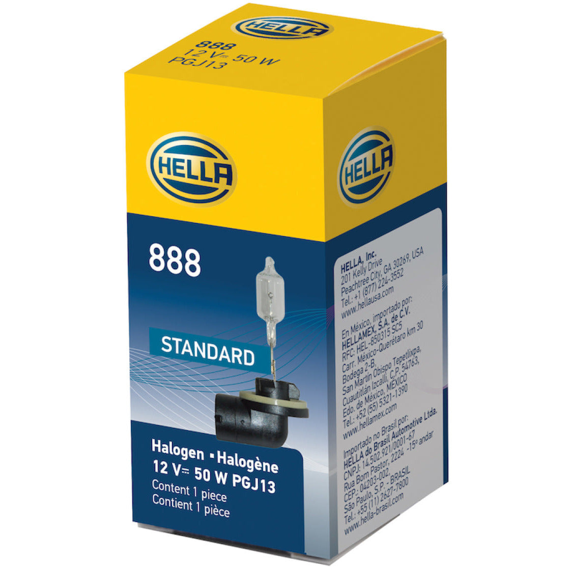 Hella Bulb 888 12V 50W PGJ13 T3.25 Hella Bulbs