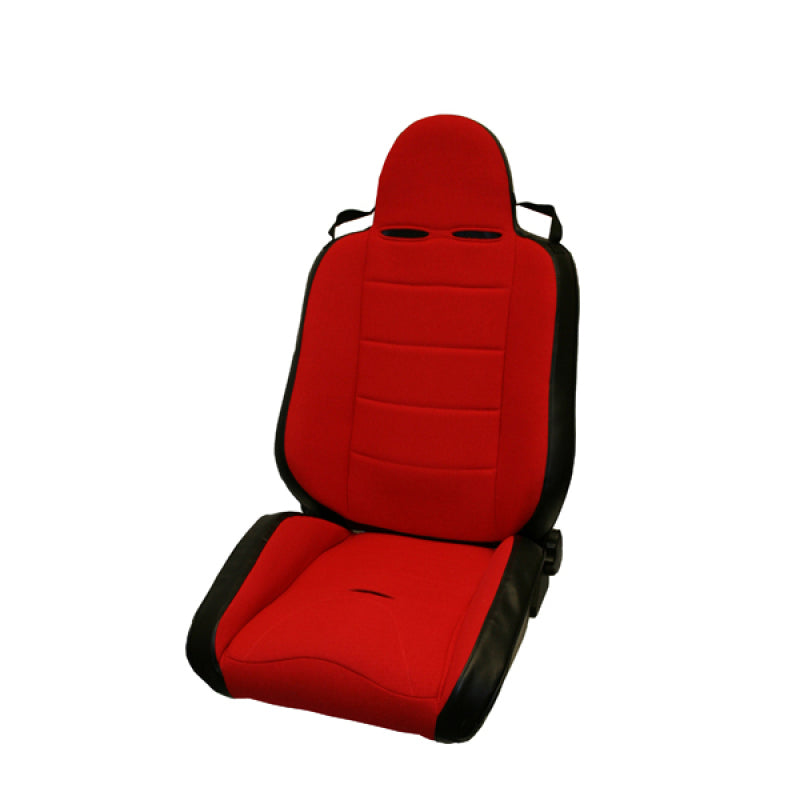 Rugged Ridge XHD Off-road Racing Seat Reclinable Red 76-02 CJ&Wr Rugged Ridge Race Seats