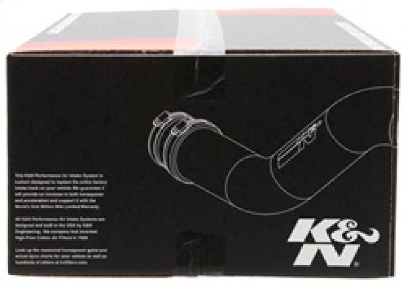 K&N 08 Honda Accord 3.5L-V6 Silver Typhoon Short Ram Intake