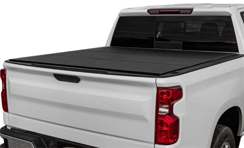 Access LOMAX Tri-Fold Cover Black Urethane - 07-13 Chevy Silverado 1500 6ft 6in Bed