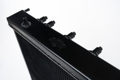 CSF 02-07 Subaru WRX/STI Radiator - Black Finish