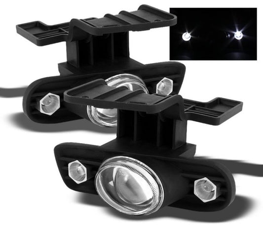 Spyder Chevy Silverado 99-02/ Suburban 00-06 Halo Projector Fog Lights w/swch Clear FL-P-CS99-HL