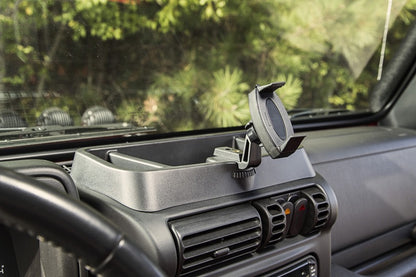 Rugged Ridge Dash Multi-Mount W/Phone Holder 97-06 Jeep Wrangler Rugged Ridge Dash & Interior Trim