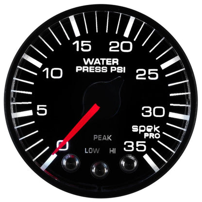 Autometer Spek-Pro 52.4mm 0-35 PSI Digital Stepper Motor Water Pressue Gauge AutoMeter Gauges