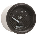 Autometer GT Series 52mm Short Sweep Electronic 73-10 ohms Fuel Level (For most Ford and Chrysler) AutoMeter Gauges