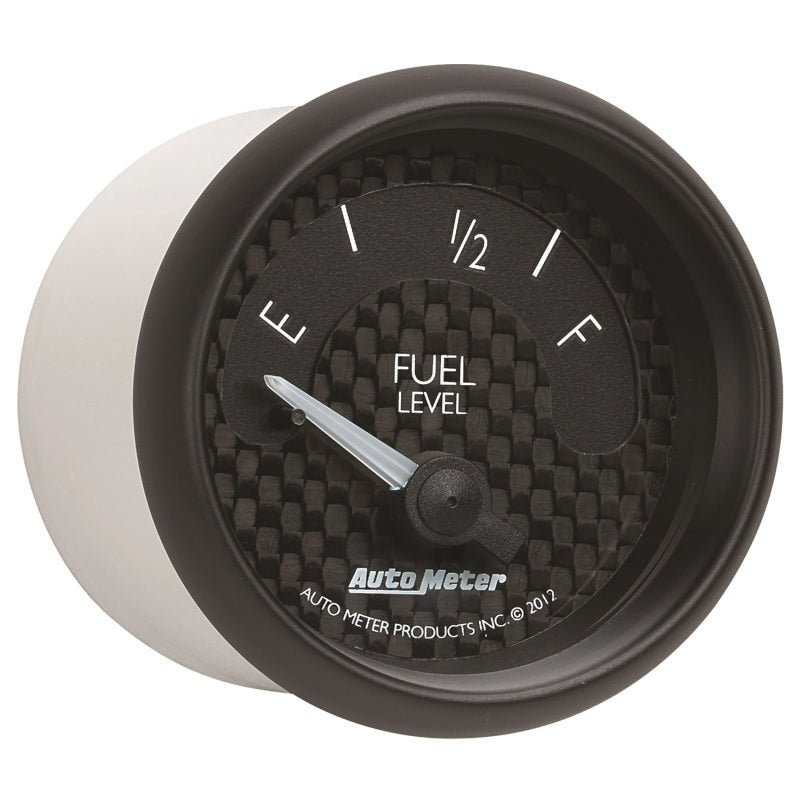 Autometer GT Series 52mm Short Sweep Electronic 73-10 ohms Fuel Level (For most Ford and Chrysler) AutoMeter Gauges