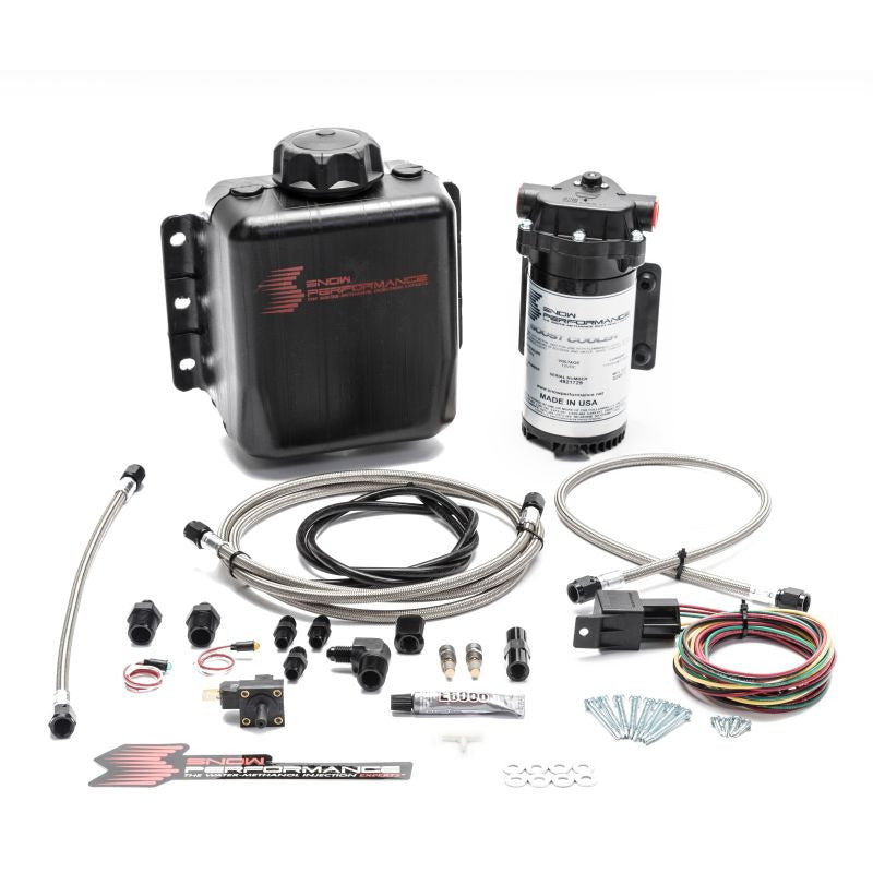 Snow Performance Stg 1 Boost Cooler Water Injection Kit TD (w/SS Braided Line & 4AN Fittings) Snow Performance Water Meth Kits