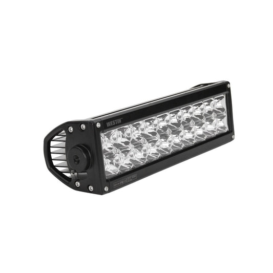 Westin Performance2X LED Light Bar Low Profile Double Row 10 inch Flood w/3W Osram - Black