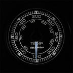 Autometer Chrono 2-1/16in 120-280 Degree Temperature Gauge AutoMeter Gauges