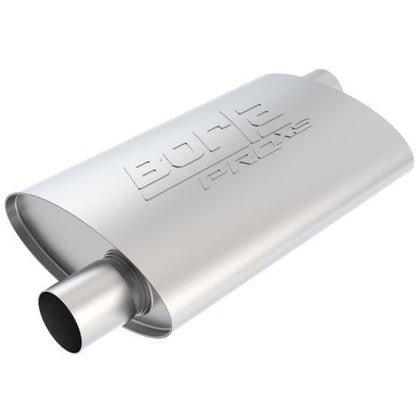 Borla Pro-XS 2.25in Tubing 14in x 4in x 9.5in Oval Offset/Offset Muffler Borla Muffler