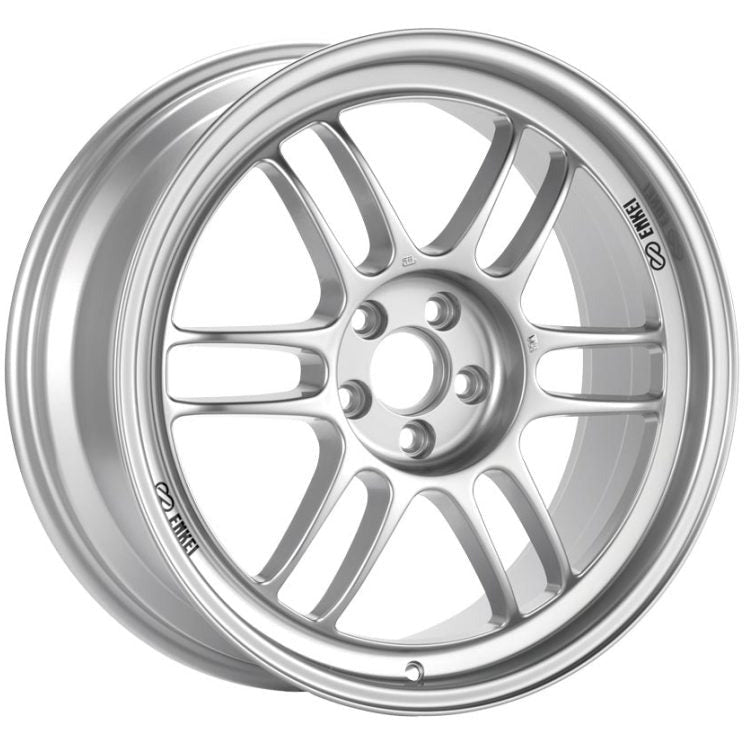 Enkei RPF1 18x8.5 5x114.3 40mm Offset 73mm Bore Silver Wheel G35/350z Enkei Wheels - Cast