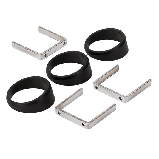 Autometer or Autogage 2-1/16in Black Angle Rings -- 3 Pack AutoMeter Gauge Pods