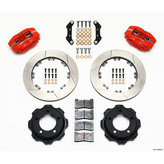 Wilwood Dynapro Rear Kit 12.19in Red Backdraft Cobra (BMW E36 Based) Wilwood Big Brake Kits