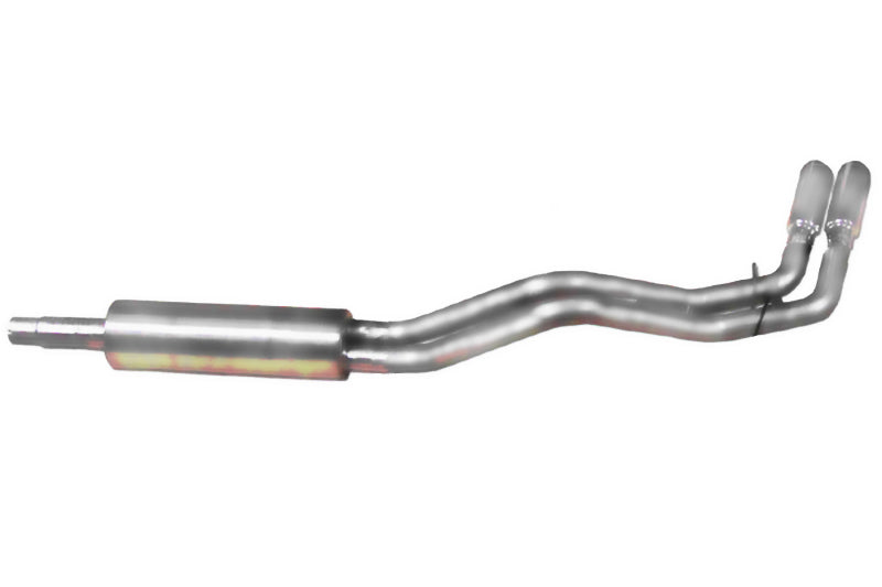 Gibson 98-01 Dodge Ram 1500 Laramie 3.9L 2.5in Cat-Back Dual Sport Exhaust - Aluminized