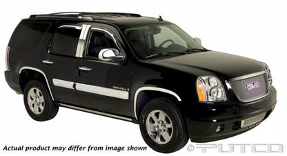 Putco 07-14 GMC Yukon w/o Side Molding DH/FTC/HL/MC/RH//TL/WH Chrome Trim Accessory Kits