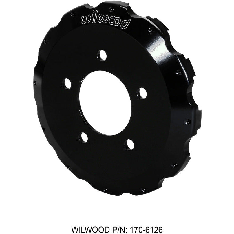 Wilwood Hat-BB Front 87-93 Mustang 5 x 4.50 - 12 on 8.75in Wilwood Brake Rotors - 2 Piece