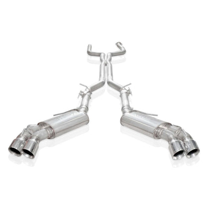 Stainless Works 2016-18 Camaro SS Exhaust 3in X-Pipe AFM Valves NPP Replacement Valves 4in Quad Tips Stainless Works Catback