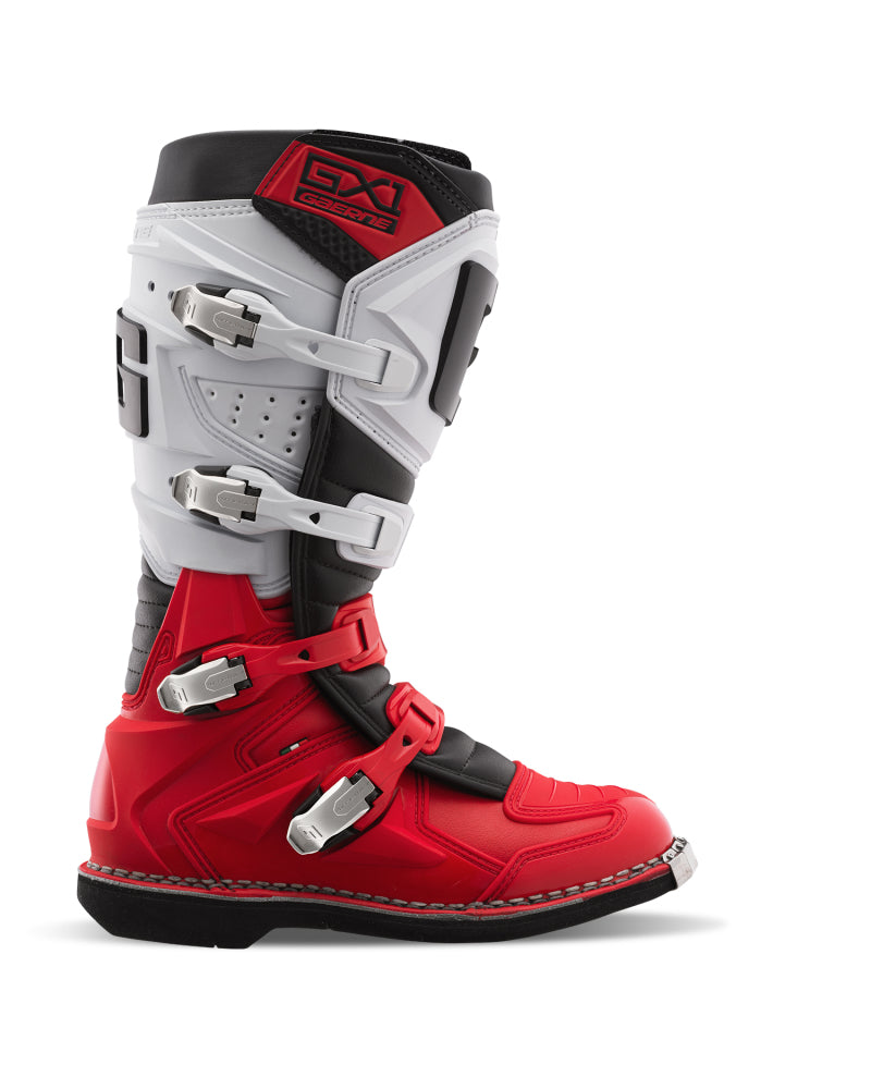 Gaerne GX1 Boot Red/White Size - 10.5