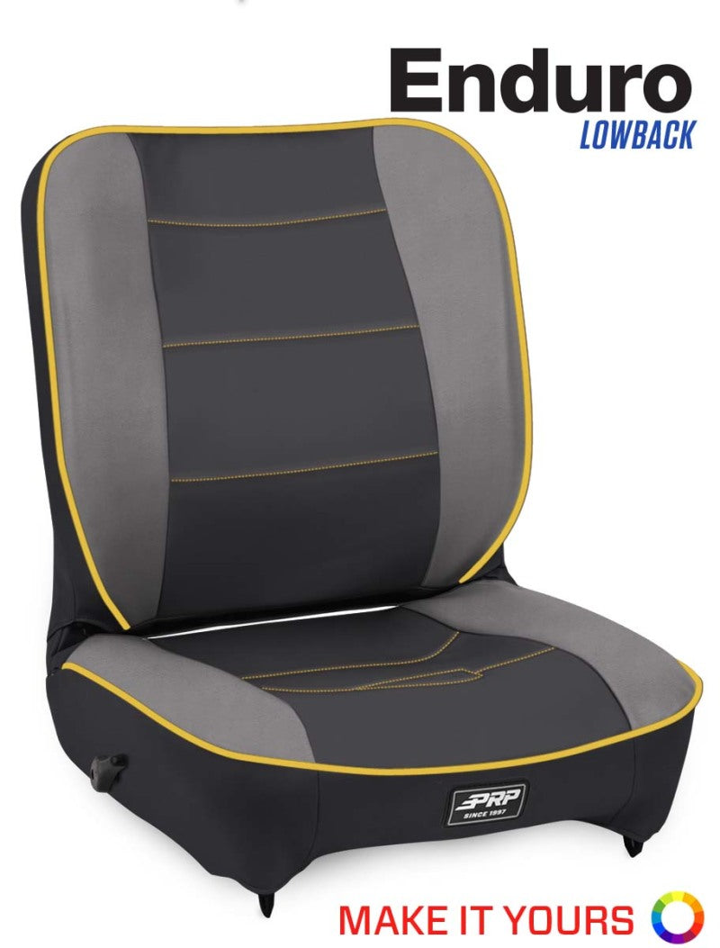 PRP Enduro Low Back Reclining Suspension Seat (Driver Side)