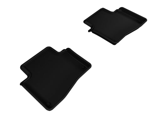 3D MAXpider 2013-2019 Cadillac XTS Kagu 2nd Row Floormats - Black