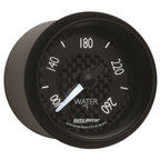 Autometer GT Series 52mm Full Sweep Electronic 100-260 Deg F Water Temperature Gauge AutoMeter Gauges