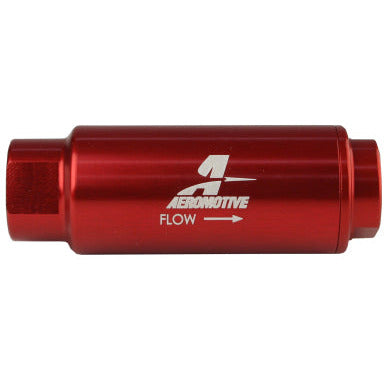 Aeromotive In-Line Filter - (3/8 NPT) 100 Micron SS Element Aeromotive Fuel Filters