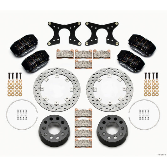 Wilwood Dynapro Lug Mount Dual Rear Dynamic Kit SA Drilled M-W/Lamb Ends .690in Studs Wilwood Big Brake Kits