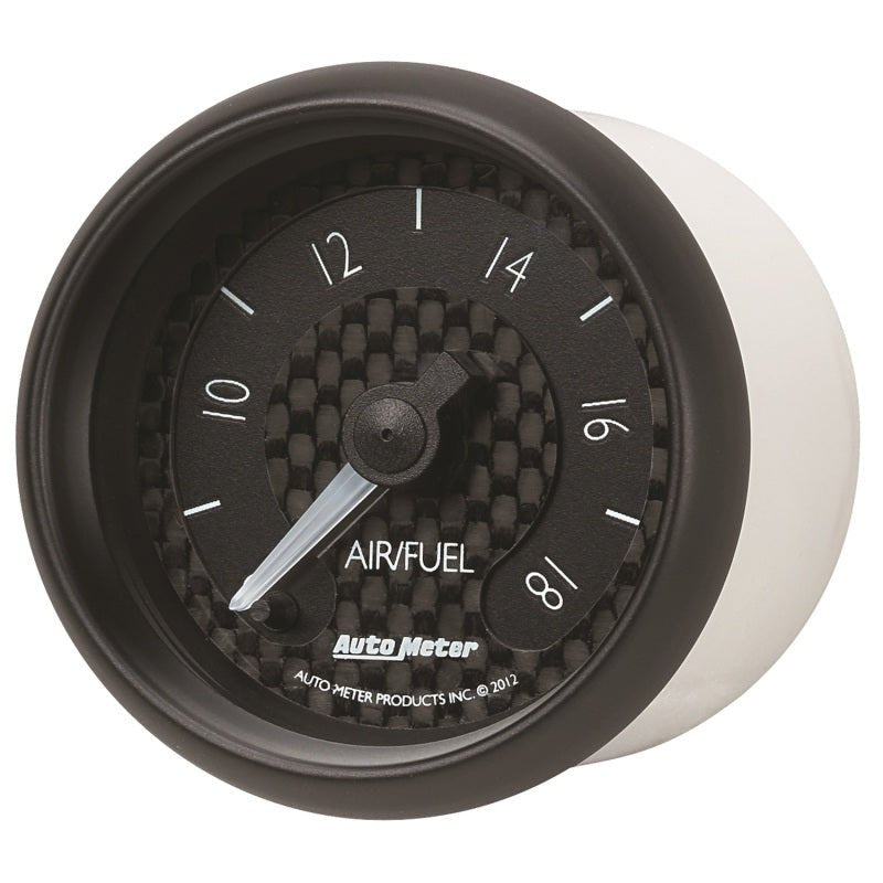 Autometer GT Series 52mm Full Sweep Electronic 8:1-18:1 AFR Wideband Air/Fuel Ratio Analog AutoMeter Gauges