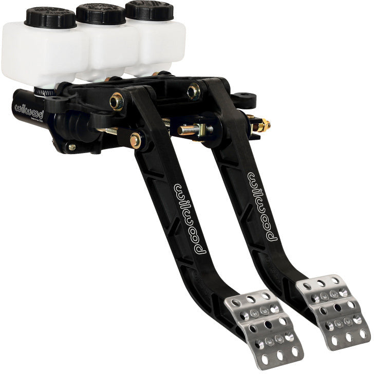 Wilwood Adjustable Dual Pedal - Brake / Clutch - Fwd. Swing Mount - 6.25:1 Wilwood Pedals