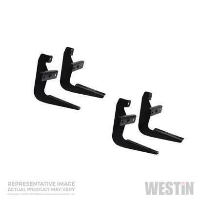 Westin 2009-2014 Ford F-150 SuperCrew Running Board Mount Kit - Black