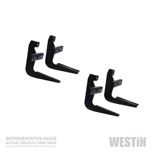 Westin 2007-2015 Ford/Lincoln Edge Running Board Mount Kit - Black