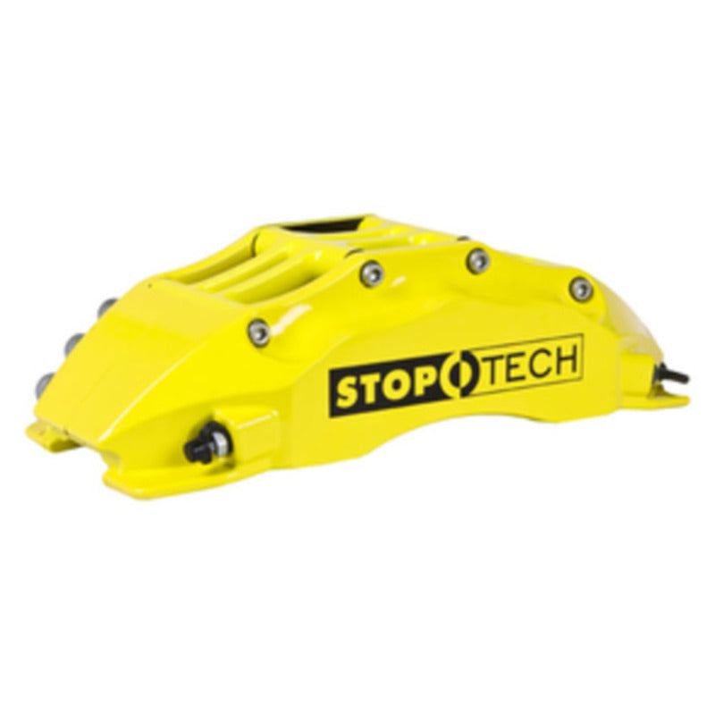StopTech 05-13 Chevy Corvette Front BBK ST-60 Caliper 355x32 Slotted Pad Shape D1247 Yellow Stoptech Big Brake Kits