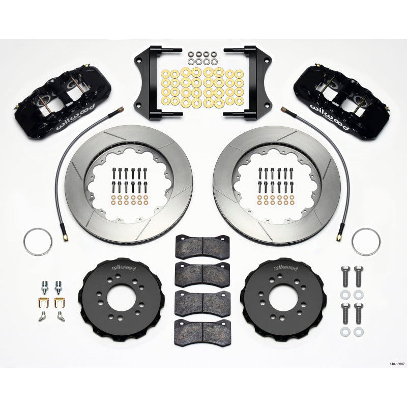 Wilwood AERO6 Front Hat Kit 14.25 2014-Up Corvette C7 w/Lines Wilwood Big Brake Kits