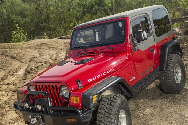 Rugged Ridge Performance Hood Vents 97-18 Jeep Wrangler Rugged Ridge Hoods