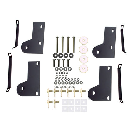 Westin 2002-2008 Dodge Ram 1500 Quad Cab Platinum 4 Oval Nerf Step Bars - Black