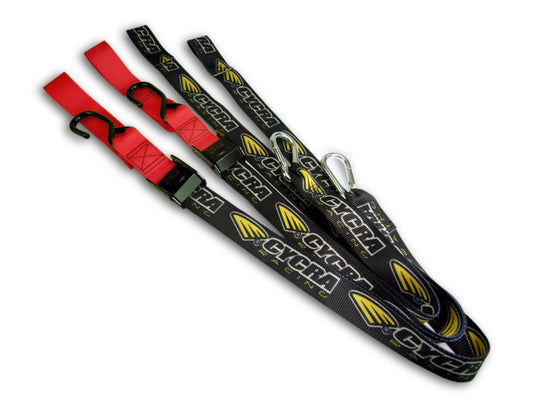 Cycra Tie Down Set - Red