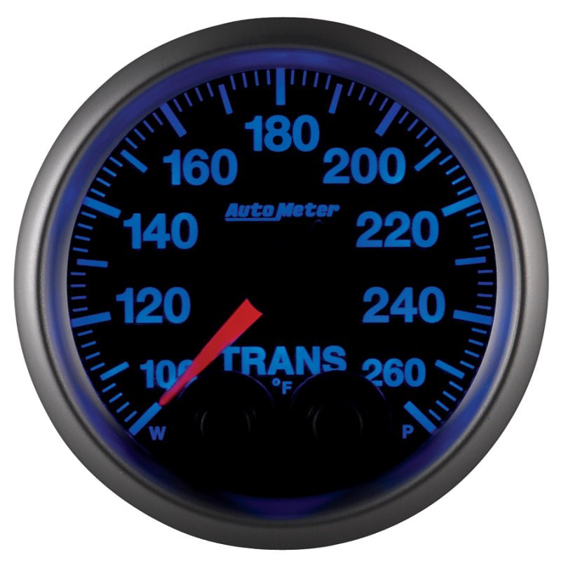 Autometer Elite 52mm 100-260 Degress F Trans Temperature Peak and Warn Gauge w/ Electonic Control AutoMeter Gauges