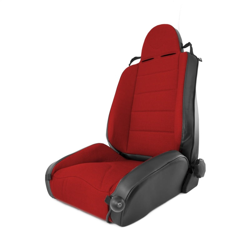 Rugged Ridge XHD Off-road Racing Seat Reclinable Red 97-06TJ Rugged Ridge Race Seats