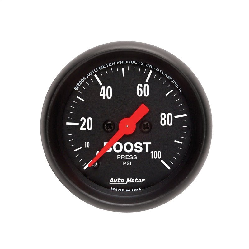 Autometer Z Series 52mm 0-100 PSI Mechanical Boost AutoMeter Gauges