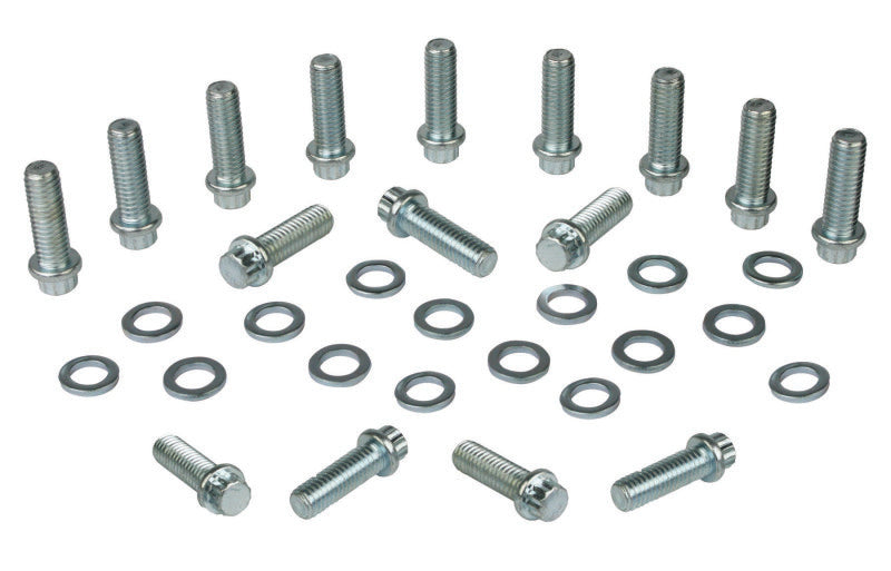 Moroso Chevrolet Big Block Intake Manifold Bolt Kit - 3/8in-16 x 1.25in - Set of 12