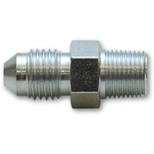 Vibrant -4AN to 1/8in NPT Straight Adapter Fitting - Steel Vibrant Fittings
