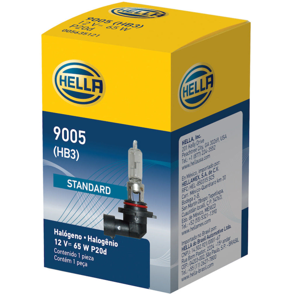 Hella Bulb 9005/HB3 12V 65W P20d T4 Hella Bulbs