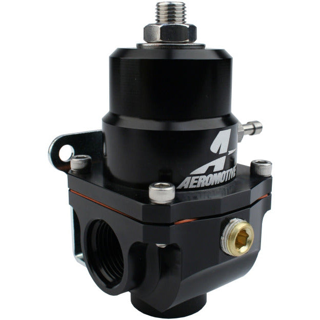 Aeromotive Adjustable Regulator - 35-75PSI - .188 Valve - (2) -08 Inlets/-08 Return Aeromotive Fuel Pressure Regulators