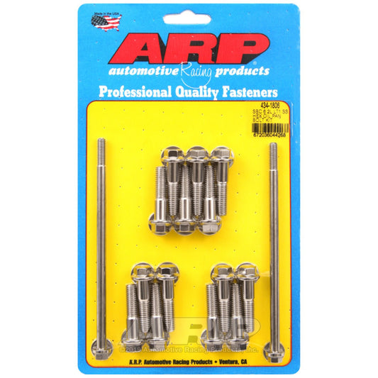 ARP Chevy LT1 6.2L Oil Pan Hex Stainless Steel Bolt Kit ARP Hardware Kits - Other