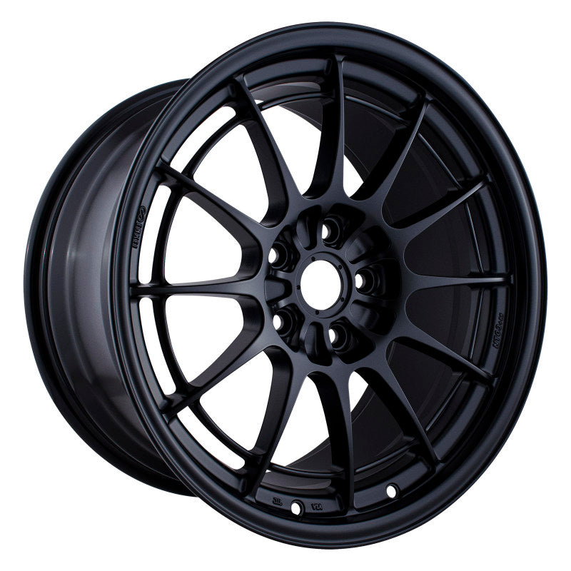 Enkei NT03+M 18x9.5 5x114.3 40mm Offset 72.6mm Bore Black Wheel G35/350Z *MOQ 40 Wheels* Enkei Wheels - Cast