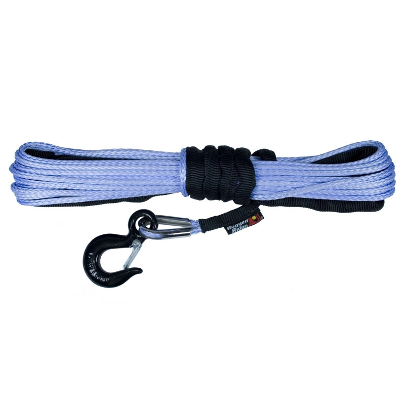 Rugged Ridge Synthetic Winch Line Blue 1/4in X 50 feet Rugged Ridge Winches